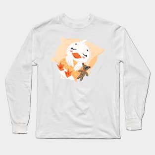 duck is tired, want to sleep.. all day long Long Sleeve T-Shirt